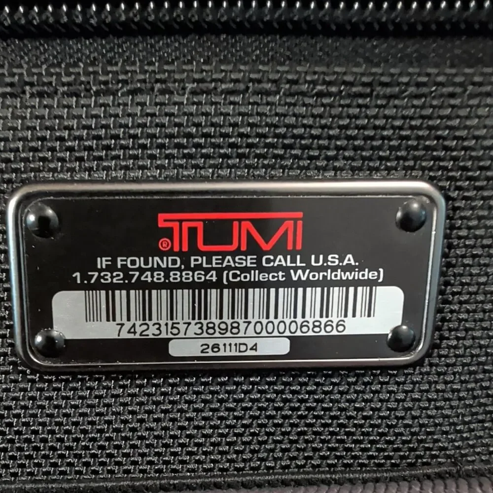 Tumi 26111D4 Laptop Bag Computer Brief FXT Ballistic Nylon